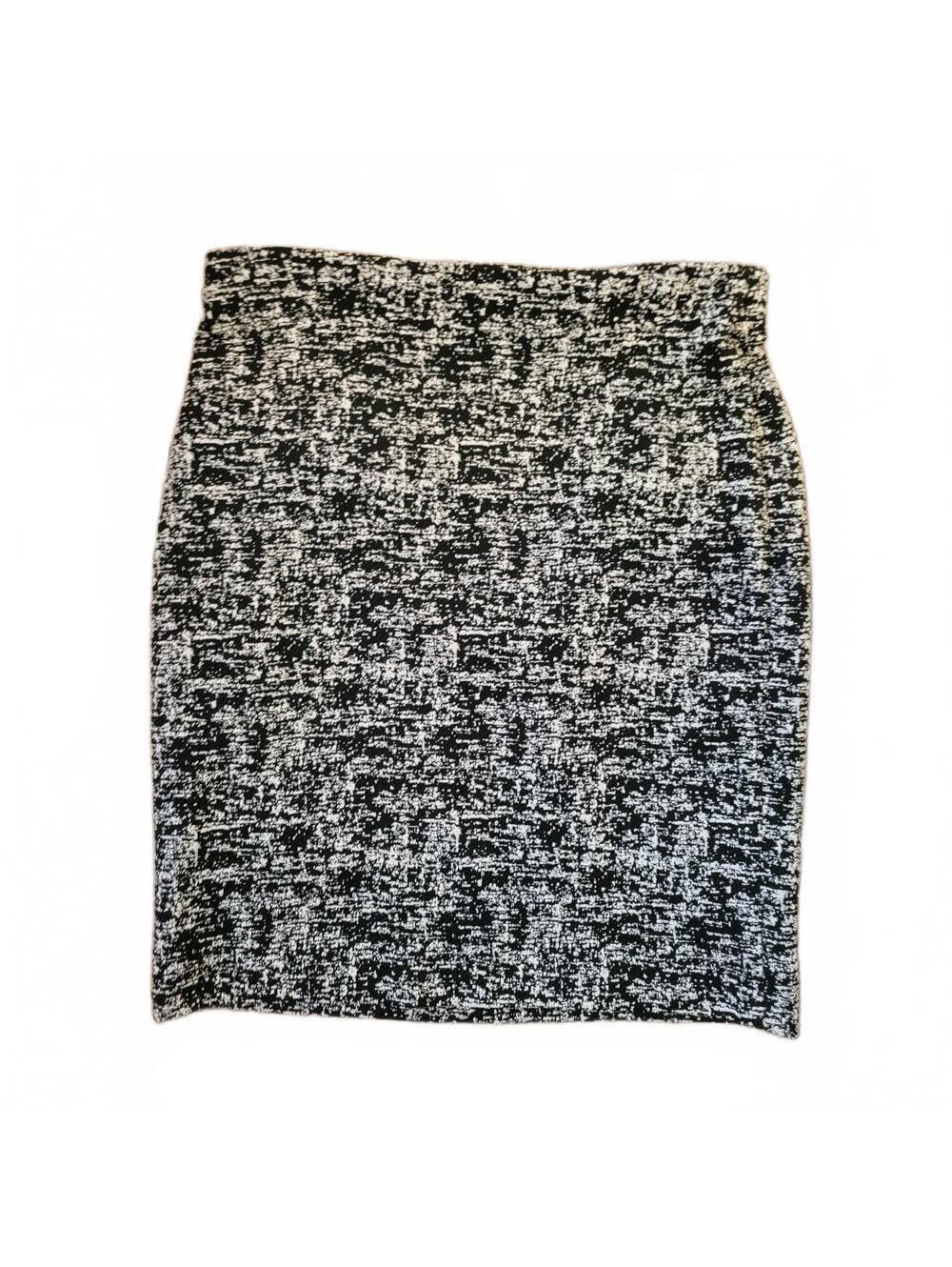 Philosophy black and white pencil skirt tweed Size 12